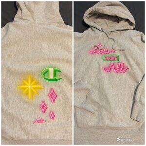 Champion X Adam Fu Hoodie - EUC